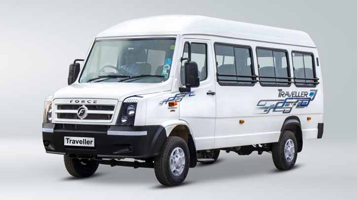 White Tempo Traveller